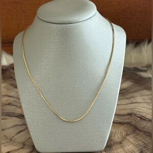 Monet Gold Vintage Chain Necklace